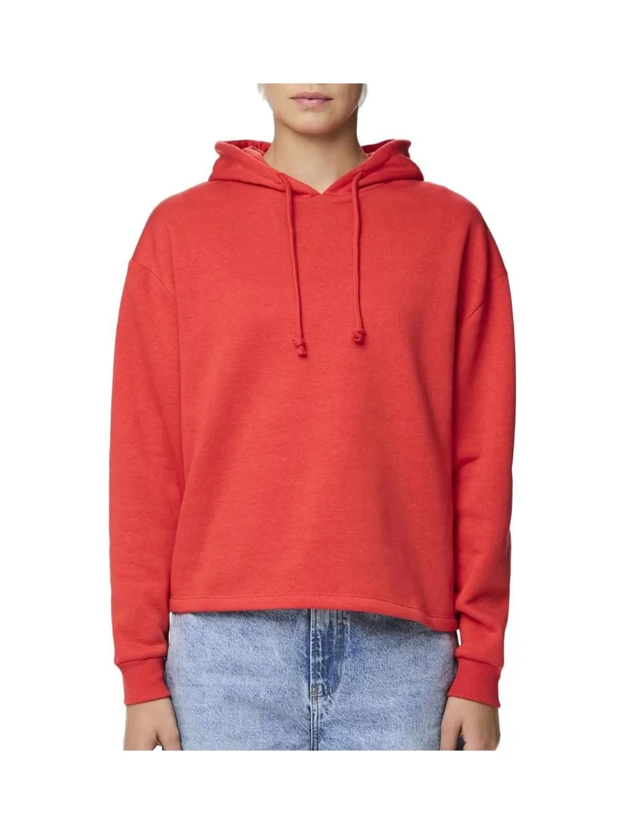 Sweat Rouge Femme Pieces Pcchilli 2