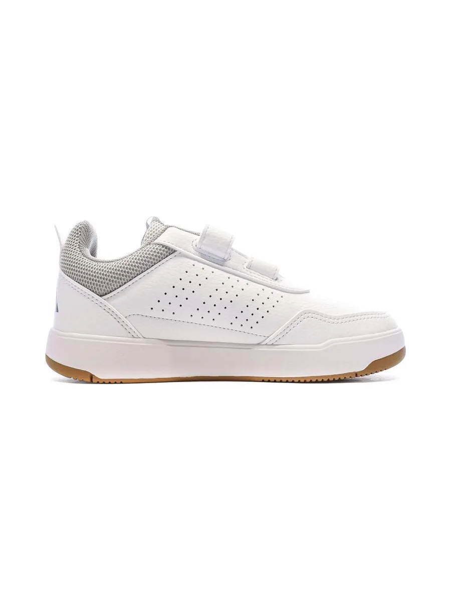 Baskets Blanc/Gris Enfant Adidas Tensaur KJ9771 3