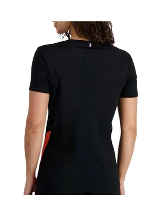 Maillot de Sport Noir Femme Le Coq Sportif Training 2