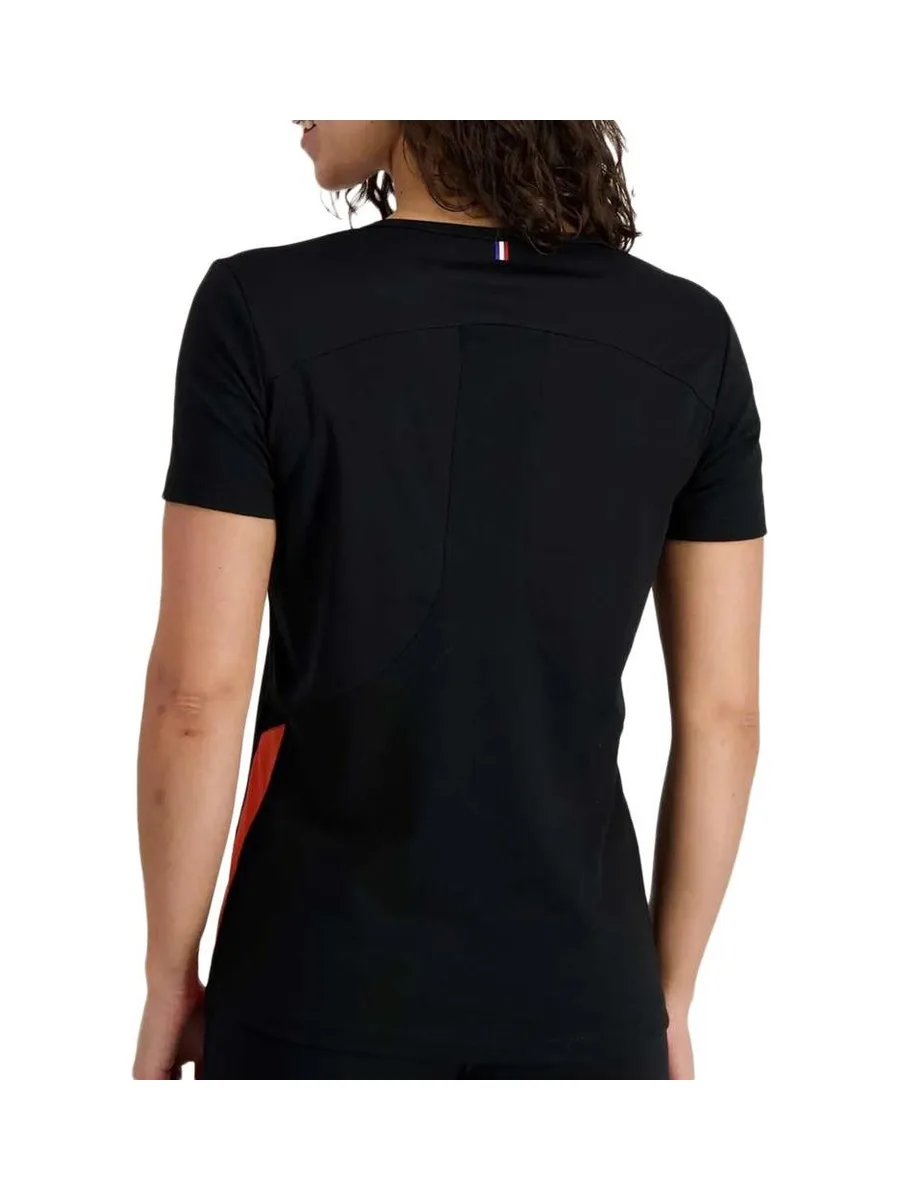 Maillot de Sport Noir Femme Le Coq Sportif Training 2