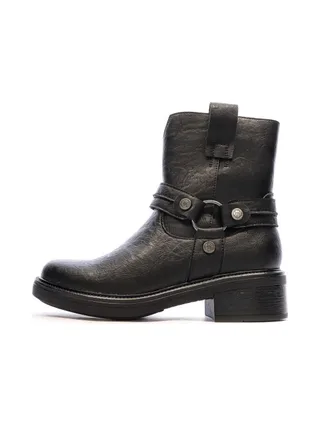 Bottines Noires Femme Chattawak CIELO 1