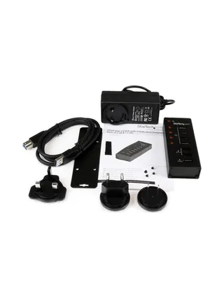 4 Port USB 3.0 Hub plus 3 Charging Ports 5