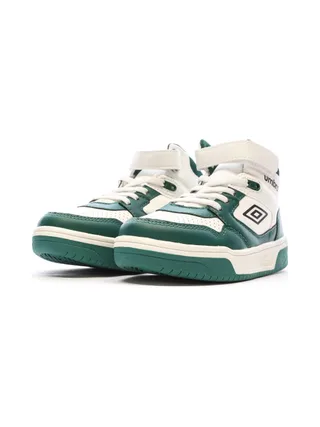 Baskets Vertes/Blanches Garçon Rouge Umbro Olly Vlc 6
