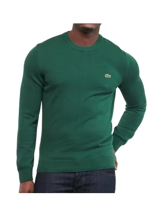 Pull Vert Homme Lacoste Organic Cotton Crew 1