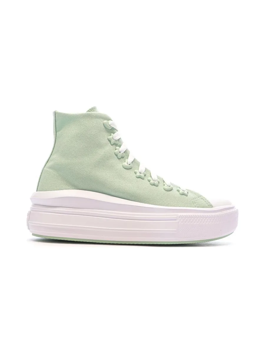 Baskets Vertes Femme Converse All Star Motion 3