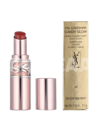 YSL Loveshine Candy Glow Lip Gloss 3.1g - #3B Rosewood Blush 1