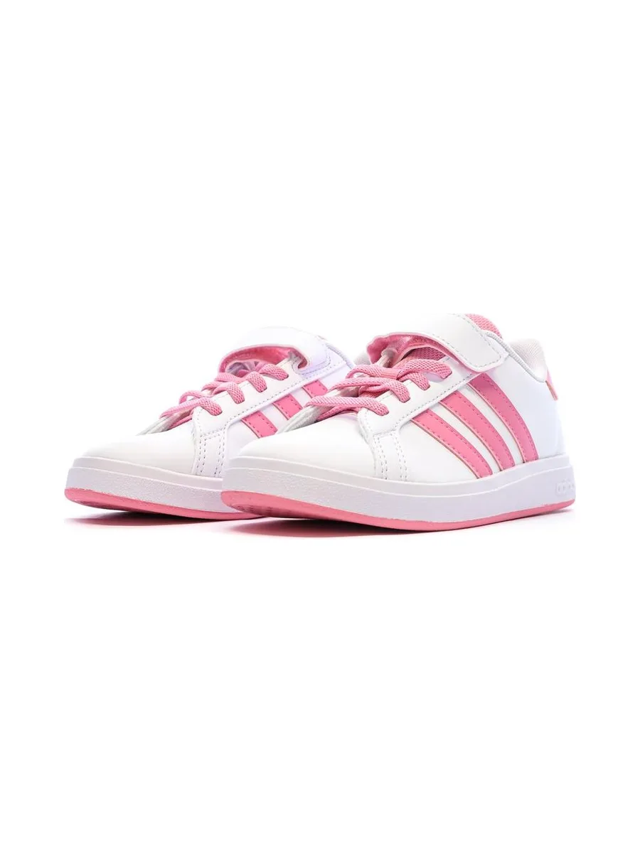 Baskets Rose/Blanc Fille Adidas Grand Court 2.0 Children 7