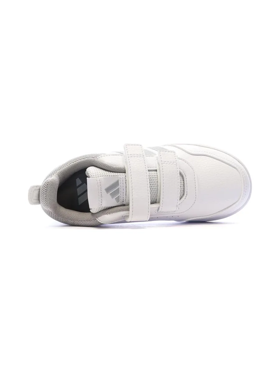 Baskets Blanc/Gris Enfant Adidas Tensaur KJ9771 5