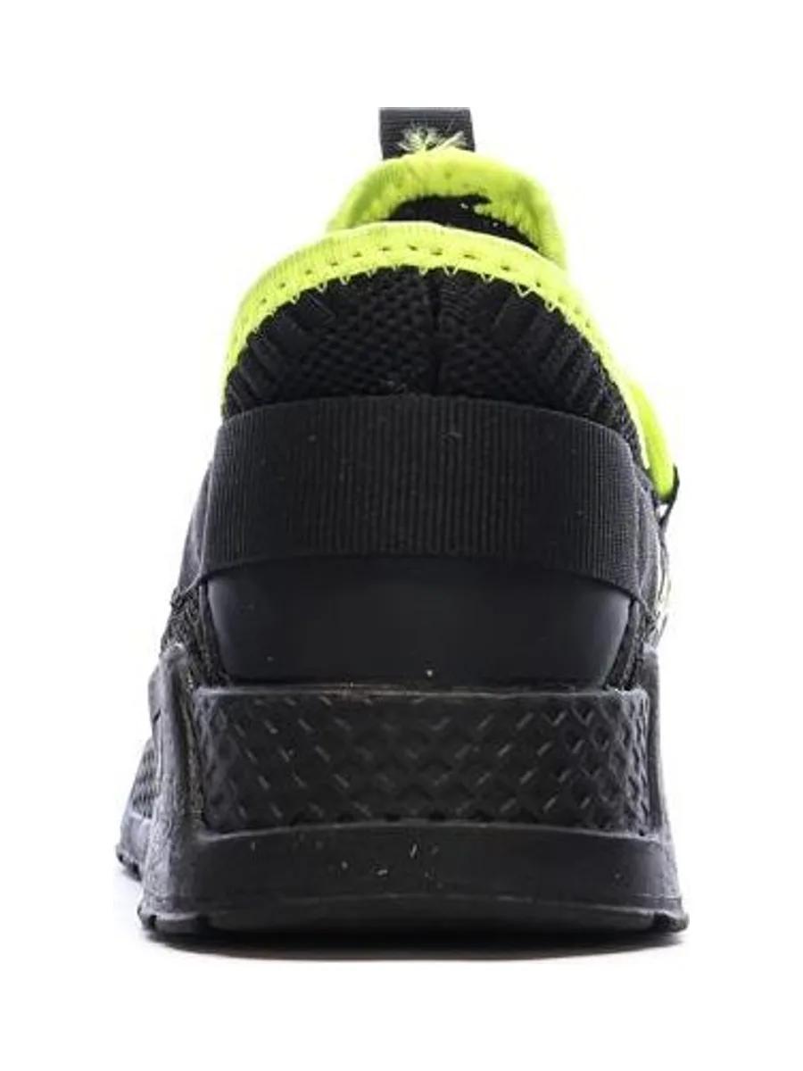Baskets Noir/Jaune Garçon Kaporal Dofini 4