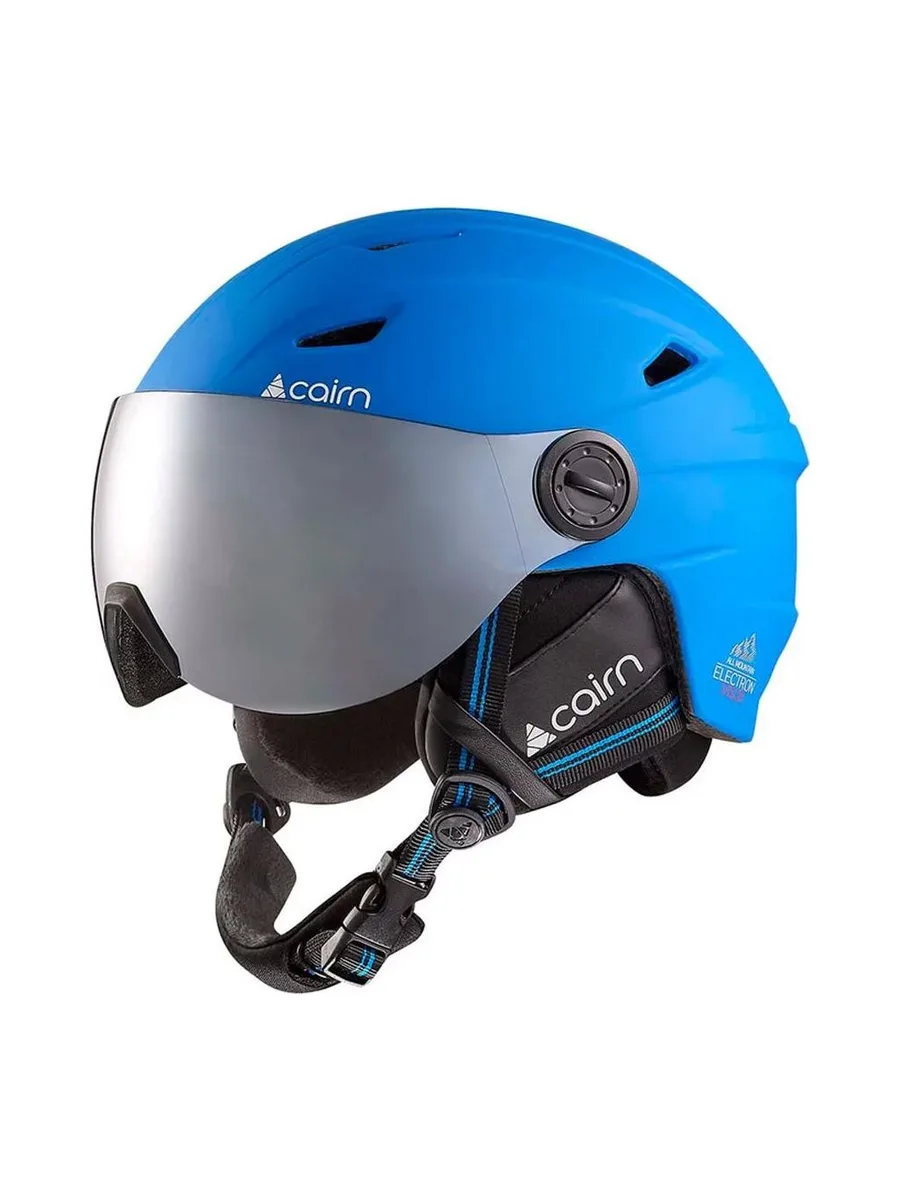 Casque de Ski Bleu Garçon/Fille Cairn Electron Visor 2