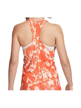 Débardeur Orange Femme Nike Luxe 2