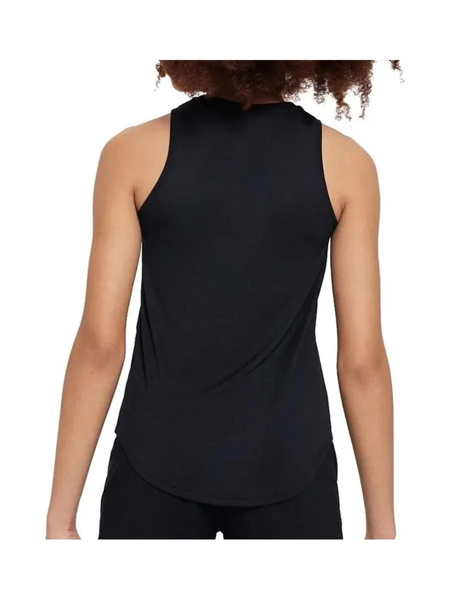 T-shirt Noir Fille Nike Essential0 3