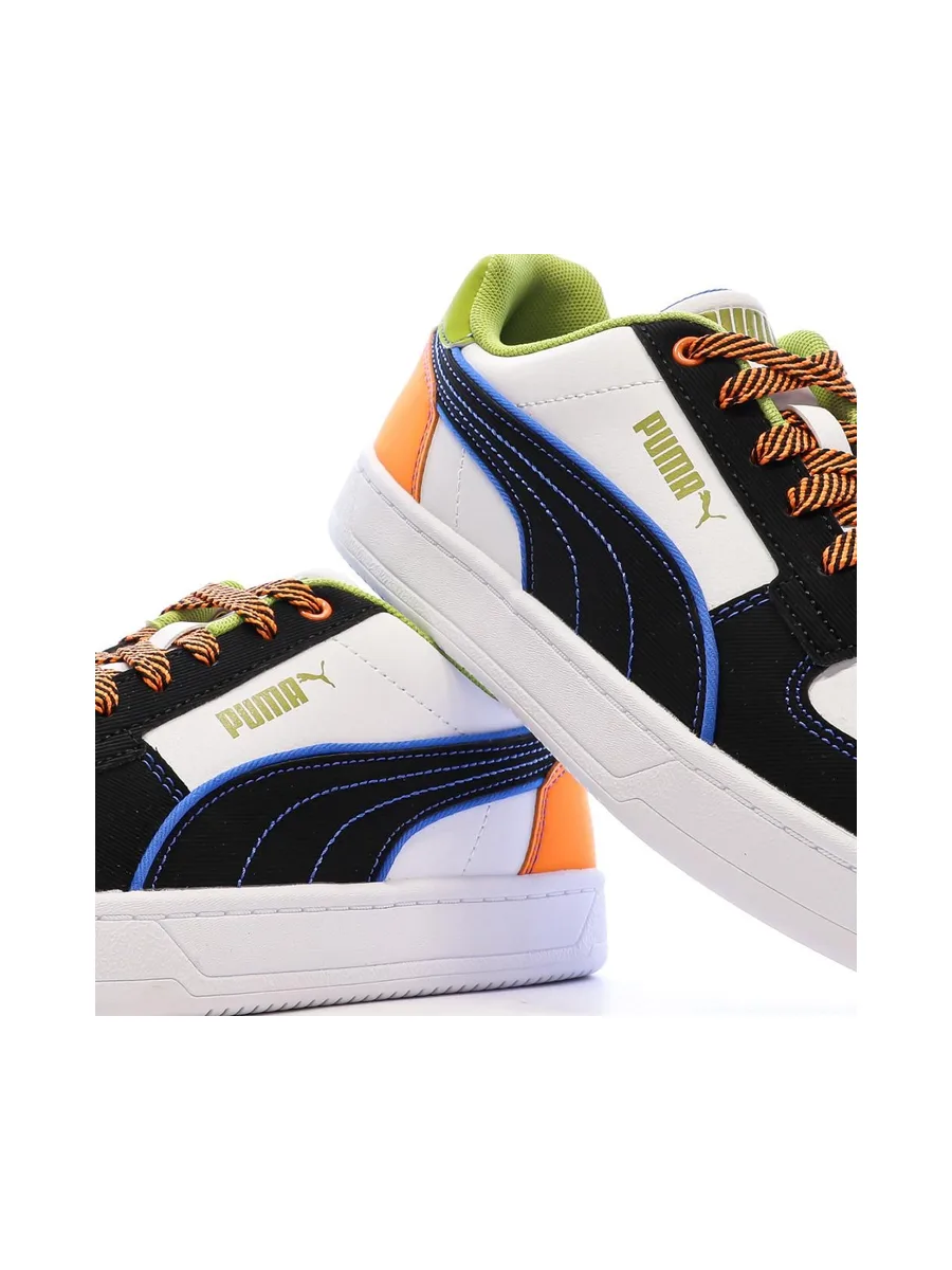 Baskets Blanches/Noires/Bleu/Vertes Garçon Puma Caven 2.0 Starblitz 8