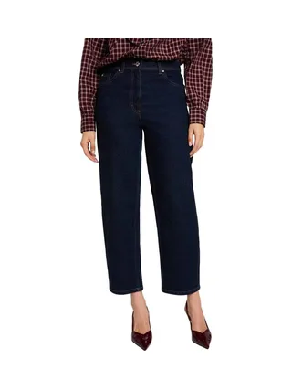 Jean Droit Bleu Brut Femme Morgan POPLI 1