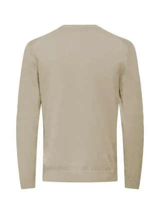 Pull Beige Homme Only & Sons Holger 2