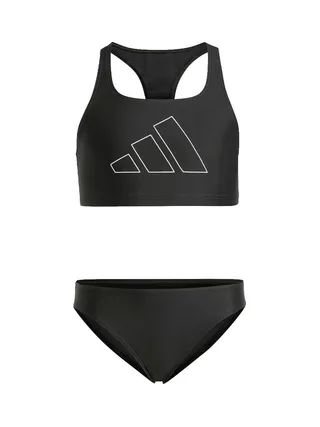 Maillot de bain Noir Fille Adidas Big Bars 1