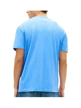 T-Shirt Bleu/Rouge Homme Tommy Hilfiger Reg Linearss 2