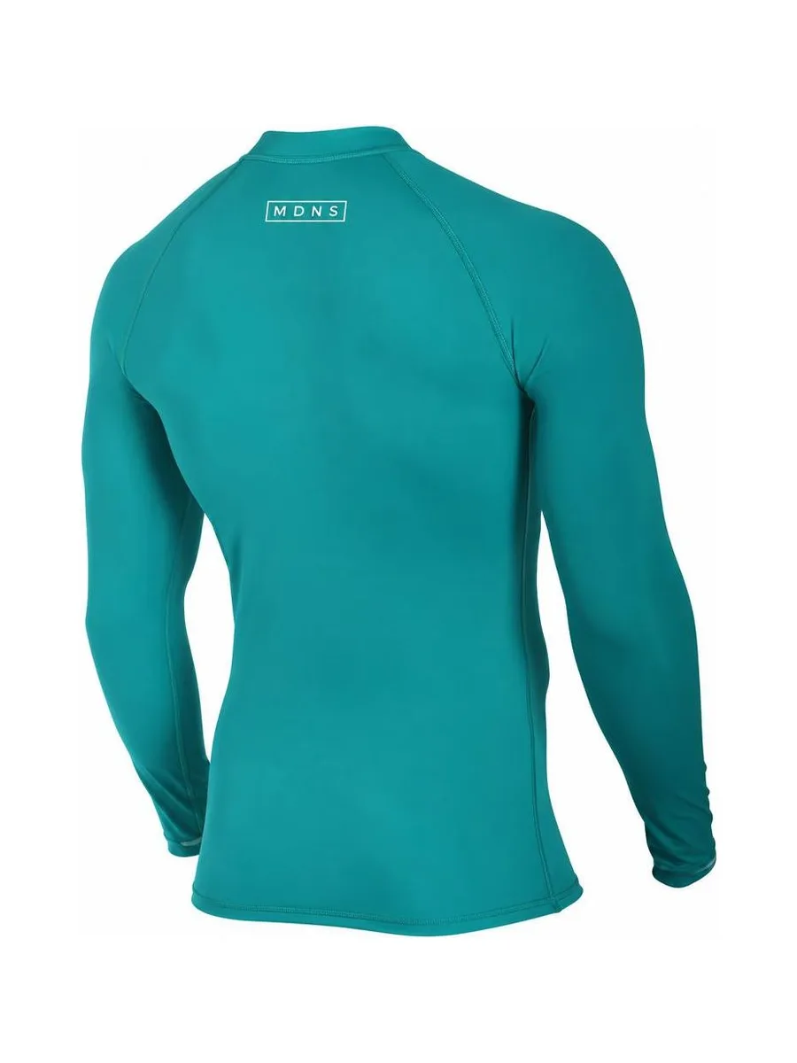 T-Shirt Manches Longues Turquoise Bleu Ocean Step Rashvest 3