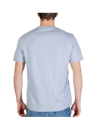 T-Shirt Bleu Homme Calvin Klein Jeans 30s Micro 2