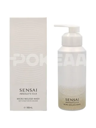 Sensai Absolute Silk Micro Mousse Wash 180ml 1