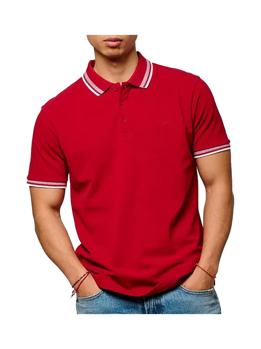 Polo Bordeaux Homme Kaporal JAROD 2