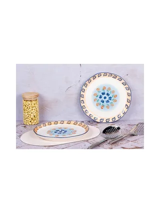 Plateau de service NAPOLI Ø30cm - 2 pièces - Agrume 2