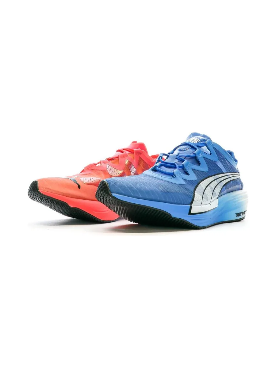 Chaussures de running Bleu/Rouge Homme Puma Fast Nitro 2