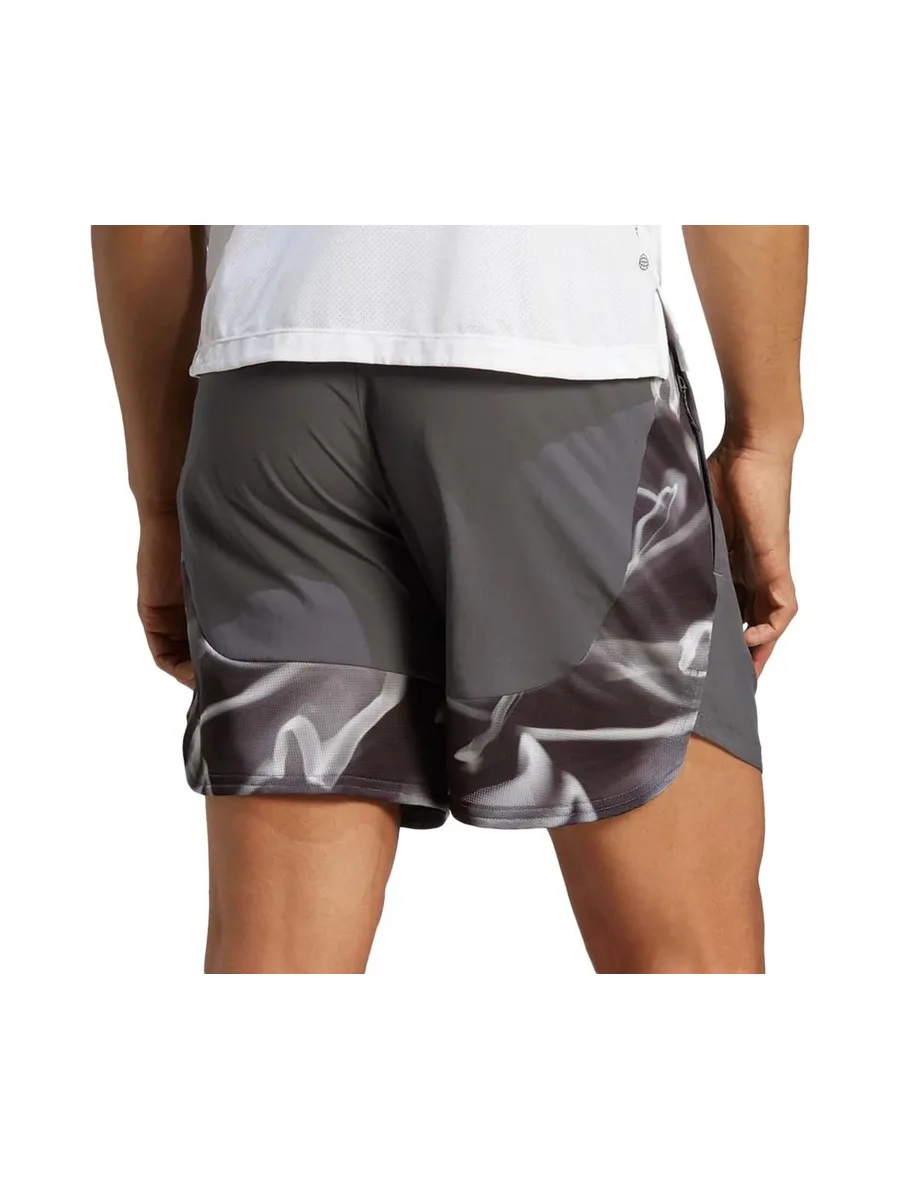 Short Gris Homme Adidas D4m 3