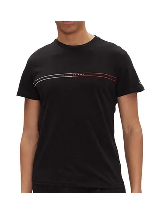 Set de 2 T-shirts Noir/Blanc Homme Tommy Jeans Entry Graphic 2