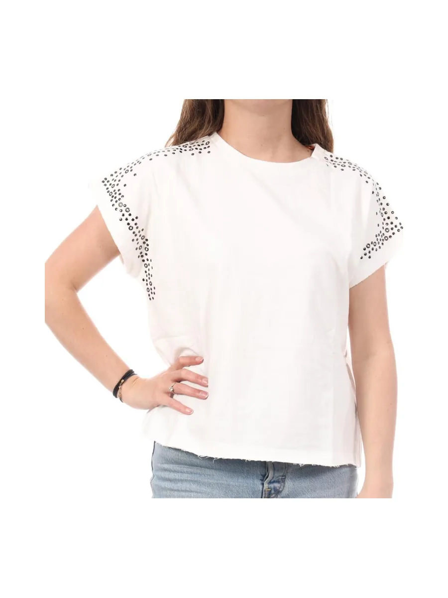 T-shirt Ecru Femme Kaporal Titow 1