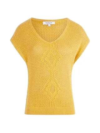 Pull Jaune Femme Morgan Mouni 2