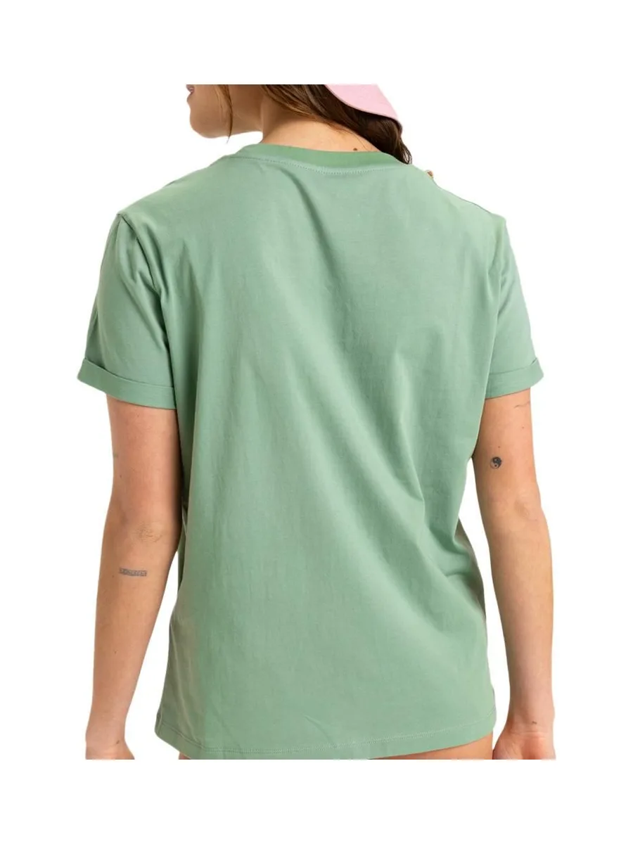 T-Shirt Vert Femme Roxy Ocean Regular 3