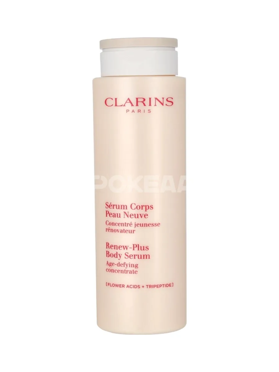 Clarins Renew-Plus Body Serum Flower Acids + Tripeptide 200ml 2