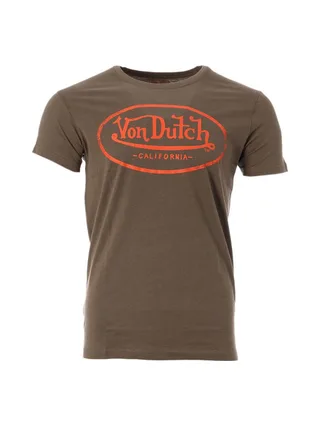 T-shirt Kaki Homme Von Dutch NOS OG2 1