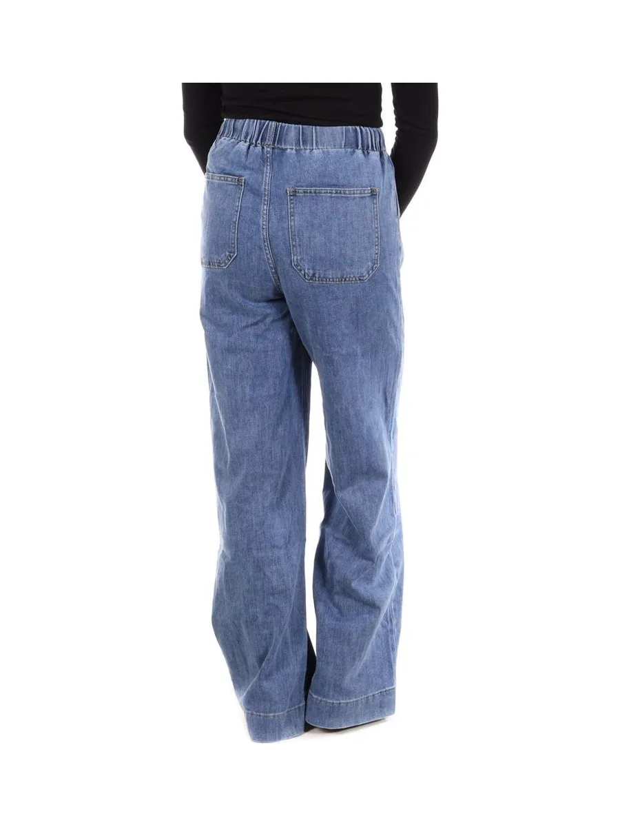 Jean Loose Bleu Femme Monday Premium 1825 3