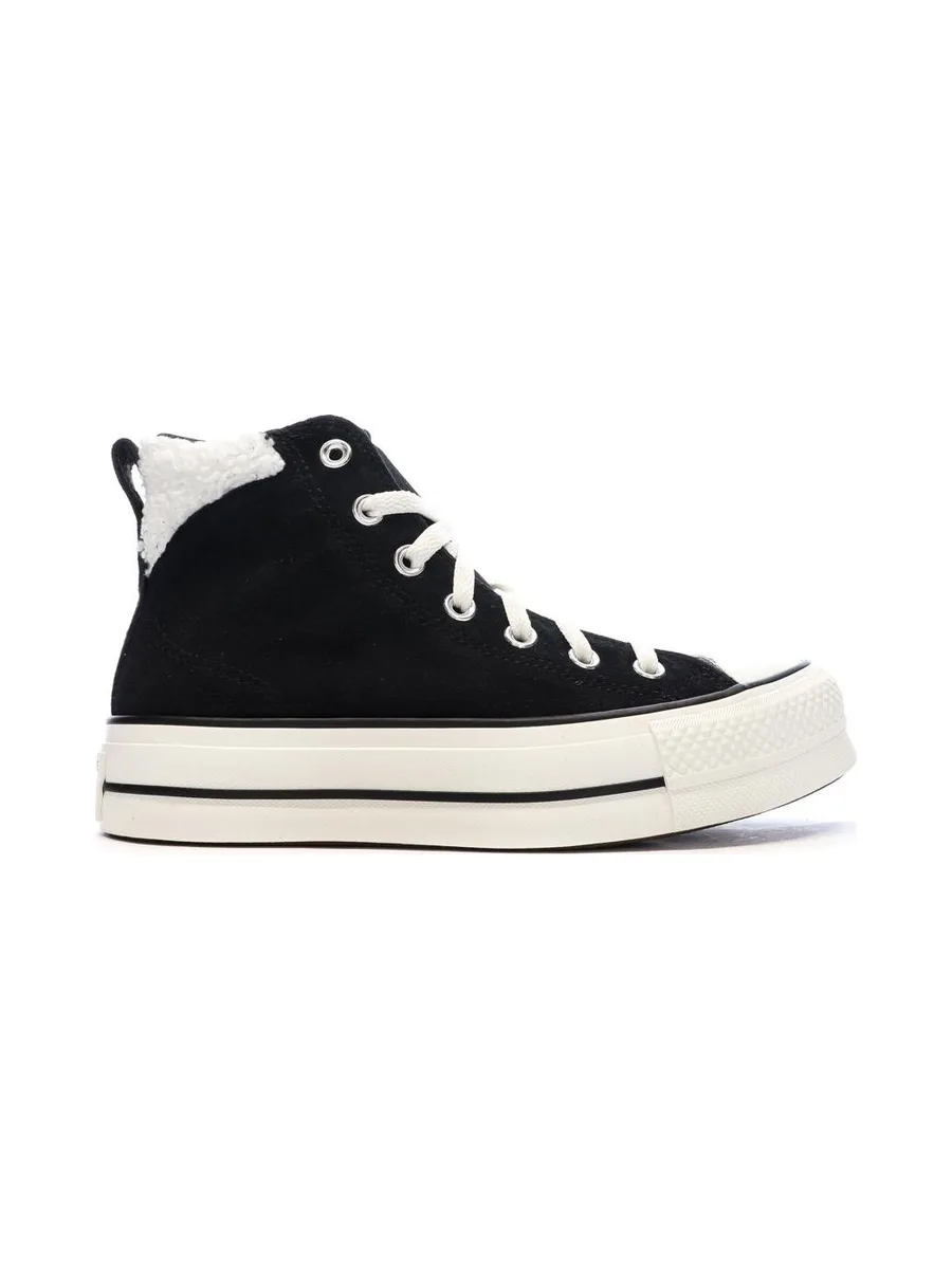 Baskets Noires Femme Converse Chuck Taylor All Star Puff 3