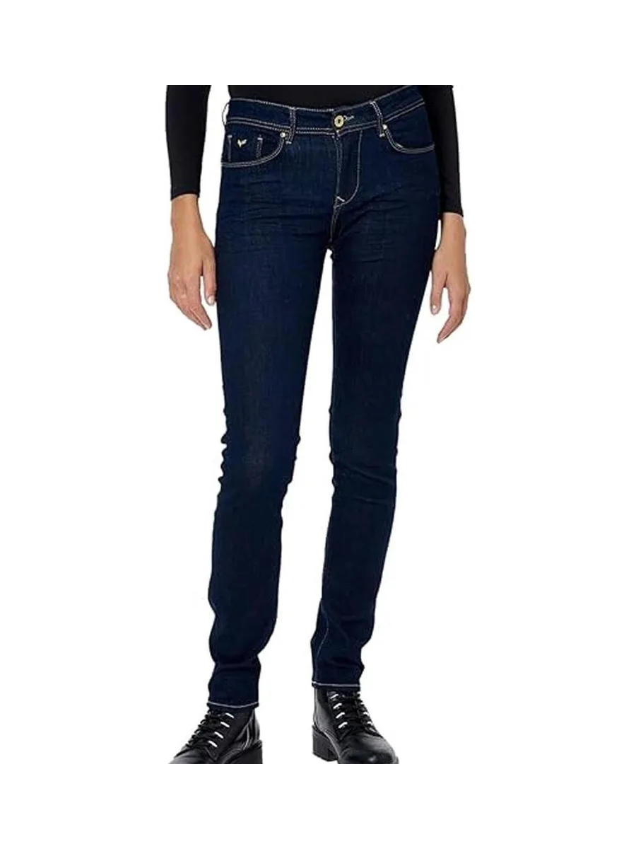 Jean Skinny Bleu Foncé Femme Kaporal LOCKK 1