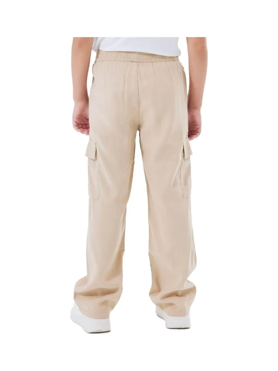 Pantalon fluide Beige Fille Name it Bella 3