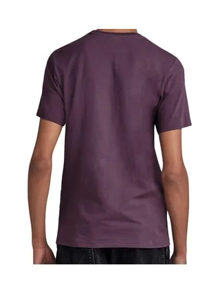T-shirt Violet Homme G-Star Raw D19070 2