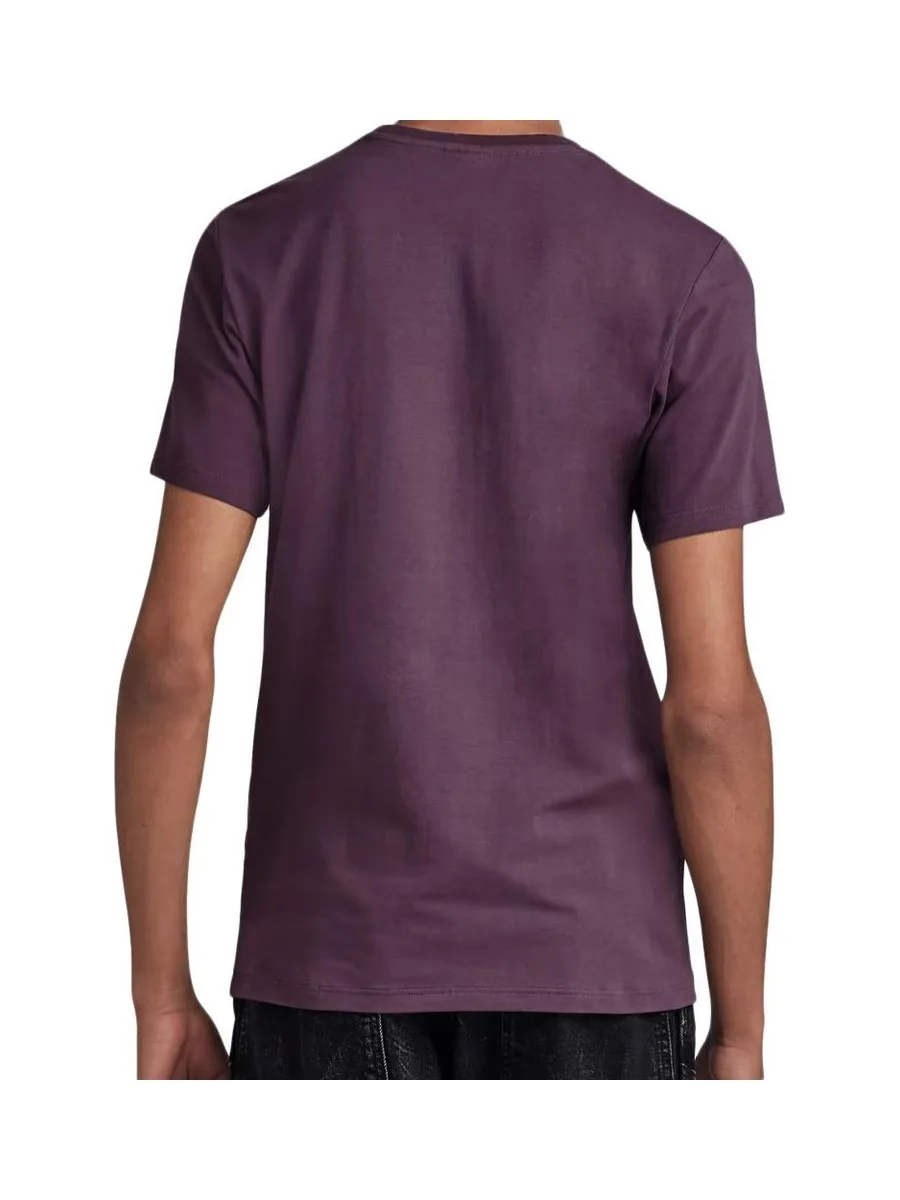 T-shirt Violet Homme G-Star Raw D19070 3