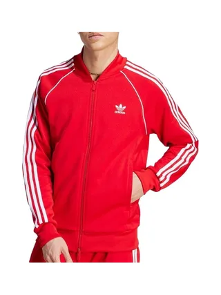Veste Rouge Homme Adidas Trams 1