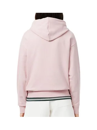 Sweat à Capuche Rose Femme Lacoste En Mollet 2