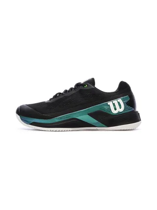 Baskets Noires/Turquoises Homme Wilson Rush 1