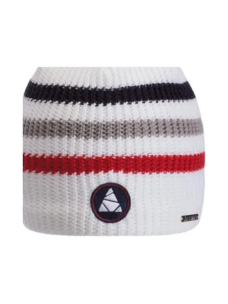 Bonnet Blanc/Marine Homme Cairn Olivier 2