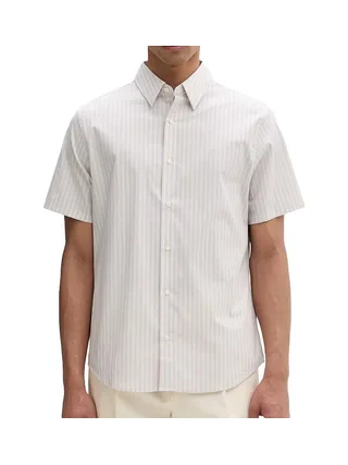 Chemise Beige Homme Calvin Klein Jeans Yd Multi Pinstrip 1