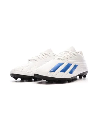 Chaussures de foot Blanc/Bleu Garçon Adidas Deportivo Ii Fxg J 6