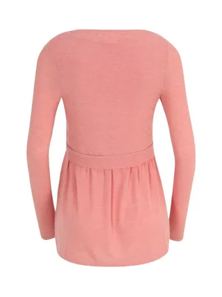 T-Shirt Manches Longues Rose Femme Mamalicious Lanabella 2