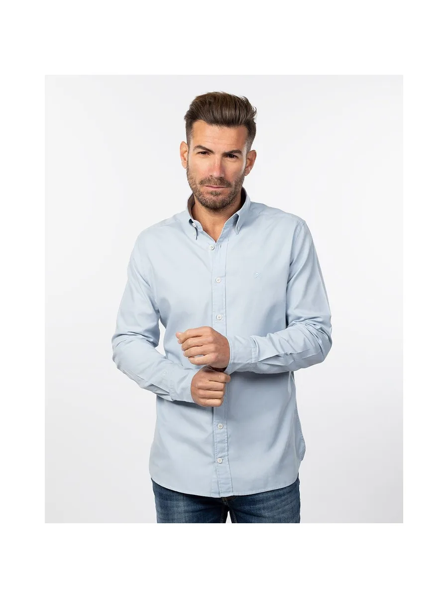 Chemise Oxford teinte en pièce HACKETT 2