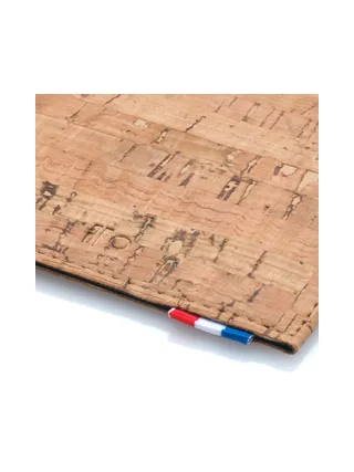 MAT - Porte-cartes horizontal à poche en liège - Naturel 38
