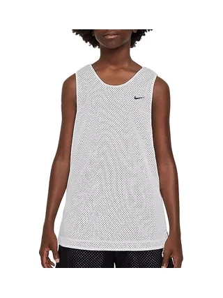 Maillot de Basketball Réversible Blanc Garçon Nike Reversible Jsy Tank 1